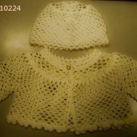 Βαπτιστικά πλεκτα ρούχα χειροποίητα 