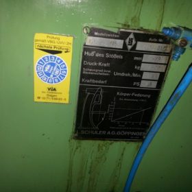 Πρέσα κρουστική SCHULER ’95