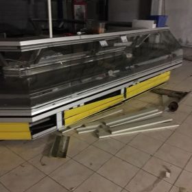 Βιτρίνα-Ψυγείο Οκτάγωνη Super Market