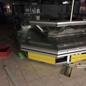 Βιτρίνα-Ψυγείο Οκτάγωνη Super Market