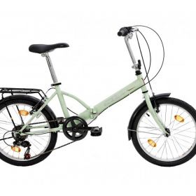 Ολοκαίνουριο σπαστό ποδήλατο με ταχύτητες και σχάρα