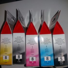 Μελάνια αυθεντικά Canon 5 και 8