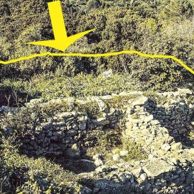 Οικόπεδο με πετρόχτιστα κτίσματα 143 τ.μ. Κουσουναρι, Λογοθετιανικα, Κυθηρα